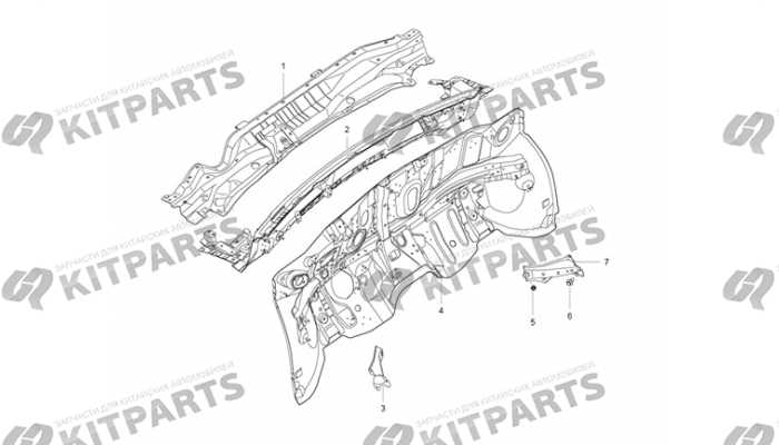 Панель моторного отсека Lifan Cebrium