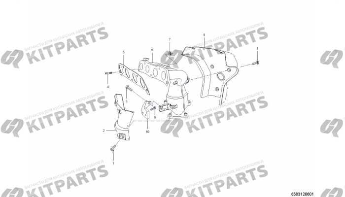 Коллектор выпускной (1.8L) Lifan Solano 2