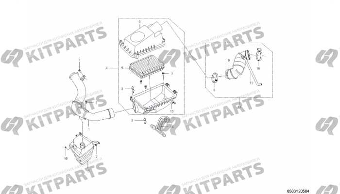 Корпус воздушного фильтра (1.8L) Lifan Solano 2