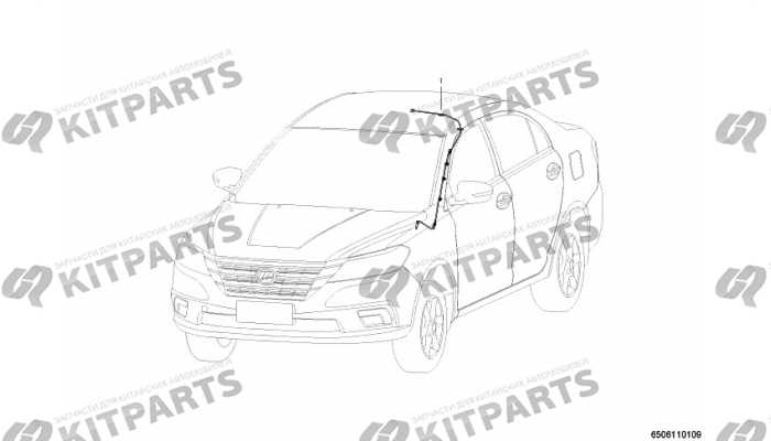 Жгут проводов потолка Lifan Solano 2