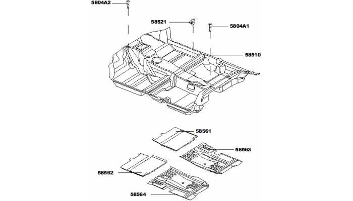 Ковер пола FAW V5